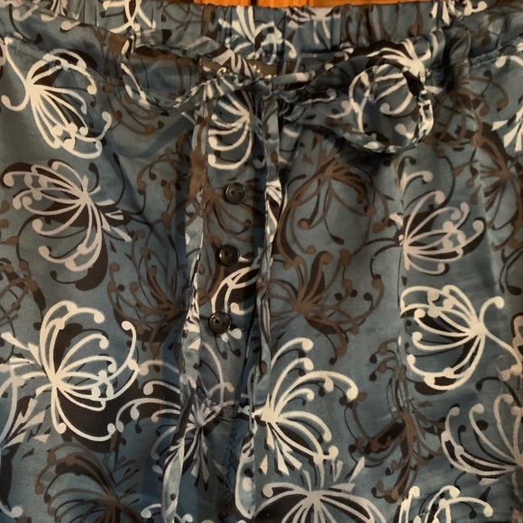 Chanteuse ‘satin-like’ lounge pants 1X - Picture 3 of 6